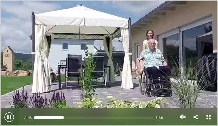 Leben im barrierfreiem Haus - Albert Haus