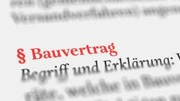 Bauvertrag prüfen