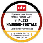 Bestes Hausbau-Portal Deutschlands 2021