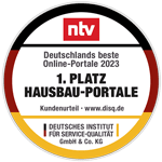 Bestes Hausbau-Portal Deutschlands 2023