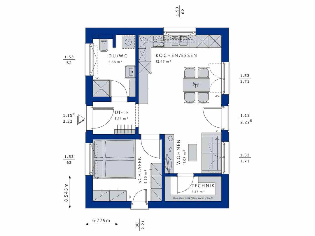 Bien-Zenker: Bungalow Compact 45