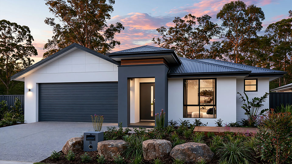 Bungalow mit Garage