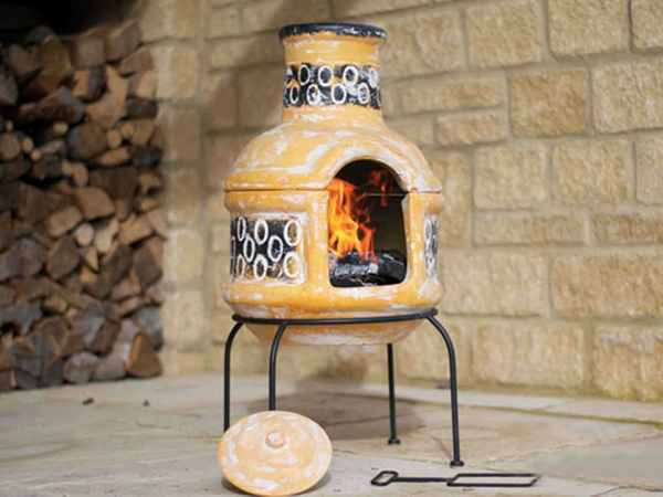 Buschbeck Circle Aztekenofen mit Grillrost Buschbeck Circle Aztekenofen mit Grillrost