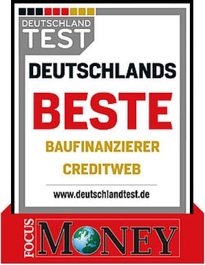 creditweb Bester Baufinanzierer
