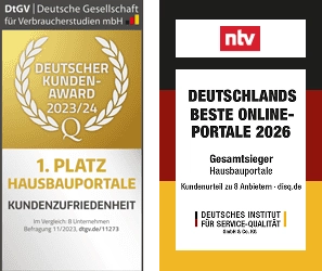 Siegel bestes Hausbauportal