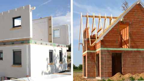 Fertighaus vs. Massivhaus