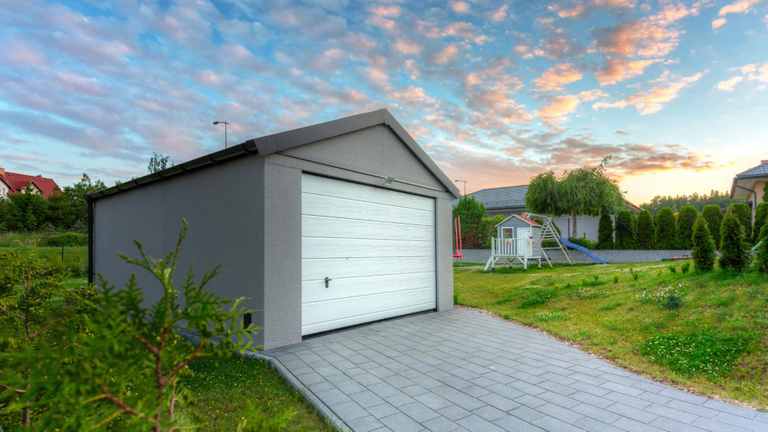 Freistehende Garage  Freistehende Garage