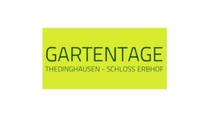 Messelogo der Gartentage Thedinghausen - ab 03.06.2016