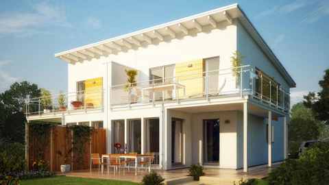 Beispiel für ein Doppelhaus Beispiel für ein Doppelhaus