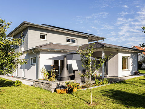 Haas Fertighaus - Familienhaus Lampl