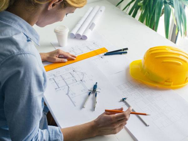 Entwurfsplanung des Architekten Entwurfsplanung des Architekten