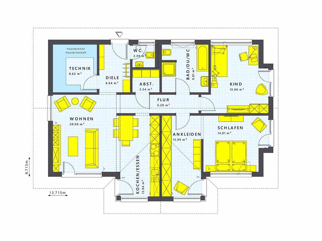 LivingHaus: Bungalow SOLUTION 101 V2