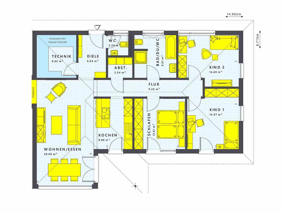LivingHaus: Bungalow SOLUTION 110 V3