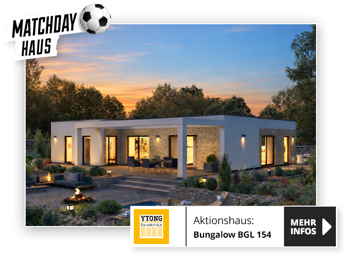Ytong Haus - Matchday-Haus