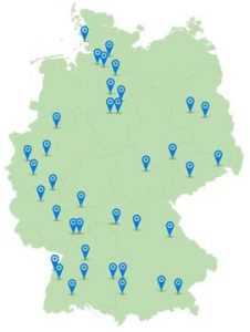 Musterhausparkkarte Deutschland