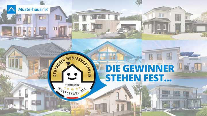 Deutscher Musterhauspreis 2017 - Die Gewinner stehen fest Deutscher Musterhauspreis 2017 - Die Gewinner stehen fest