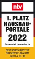 Bestes Hausbau-Portal Deutschlands 2022