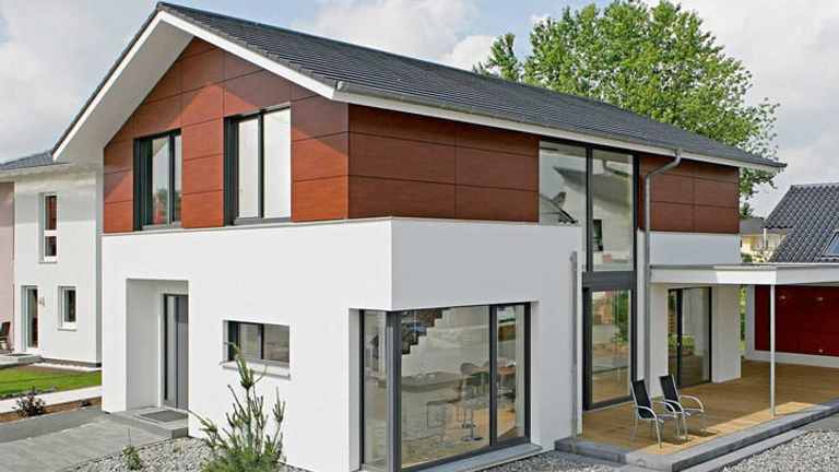 Haus mit PV-Anlage Haus mit PV-Anlage
