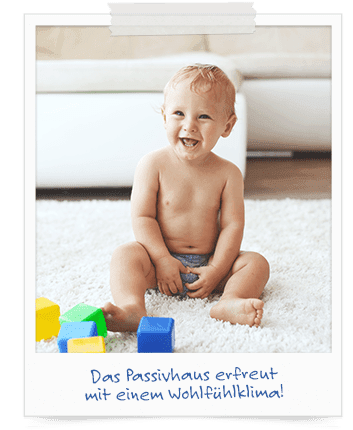 Im Passivhaus erfreut ein Wohlfühlklima