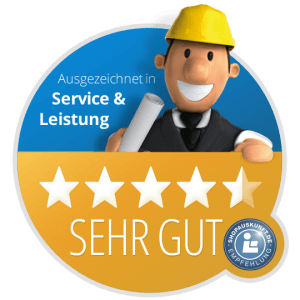 Service Leistung SEHR GUT