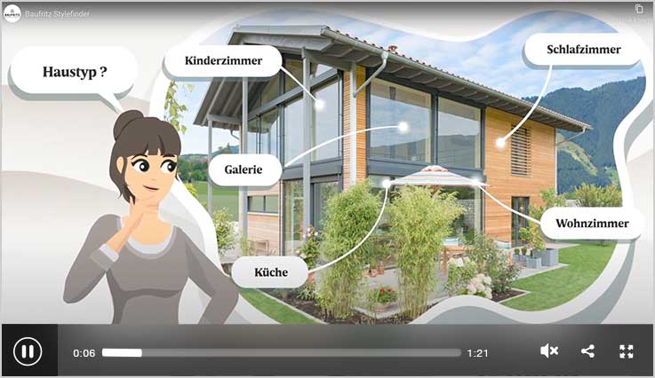 Baufritz - Stylefinder-Video