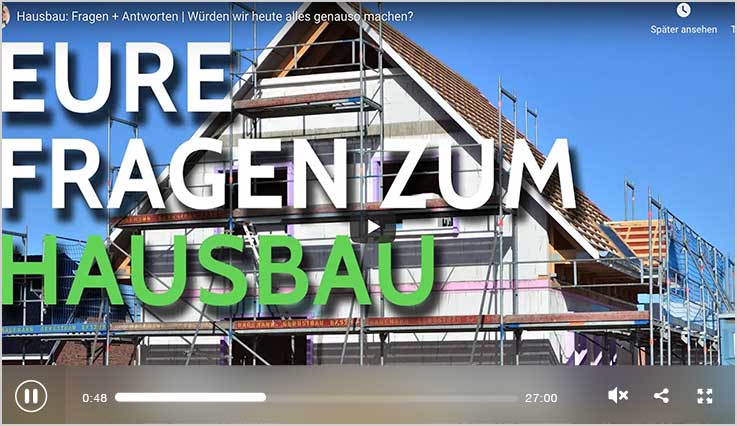 Video-Hausbau Fragen und Antworten