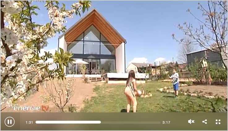 Wohnen im Passivhaus Video