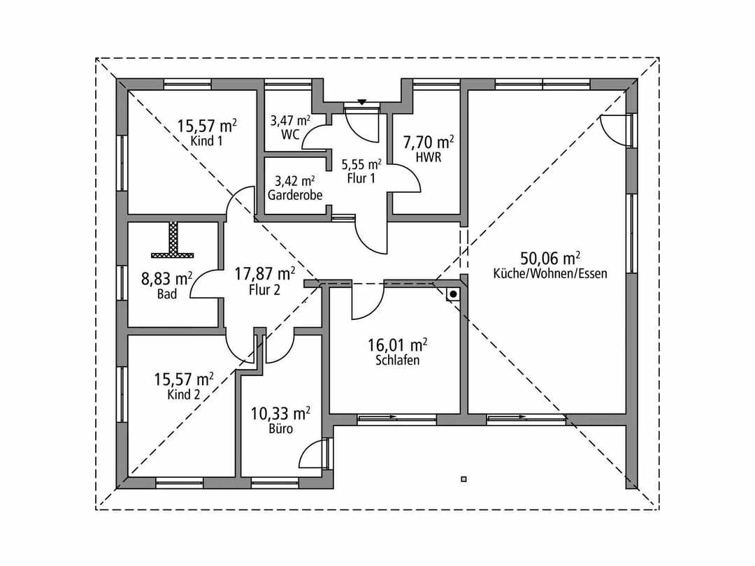 Ytong: Winkelbungalow 154