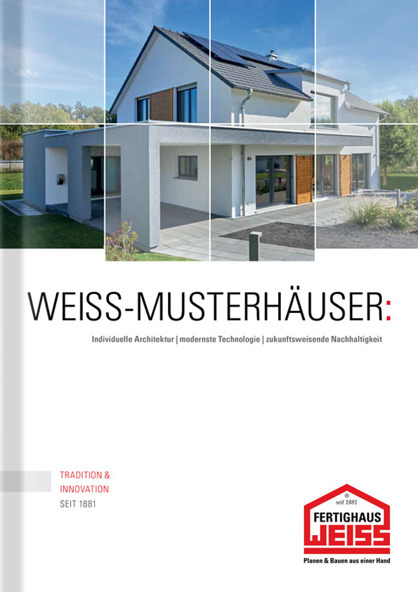Hauskatalog Fertighaus WEISS