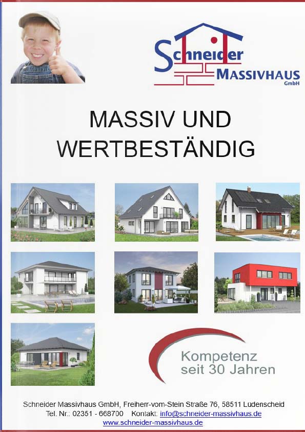 Katalog Schneider Massivhaus