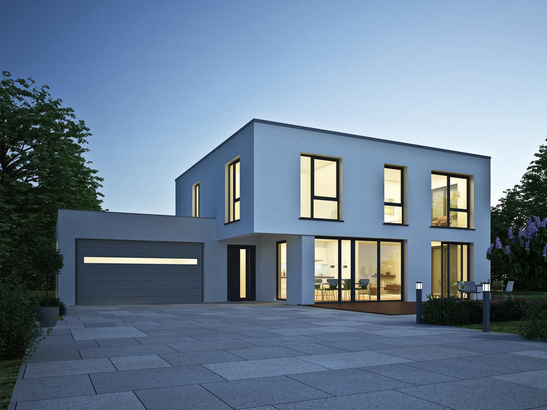 VHG-Bausatzhaus Hausbeispiel