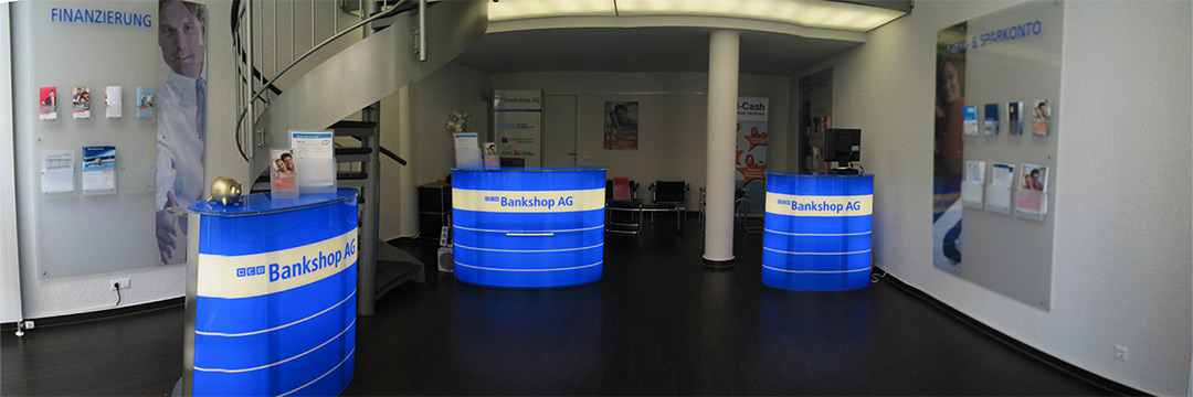 CEB Bankshop Empfang