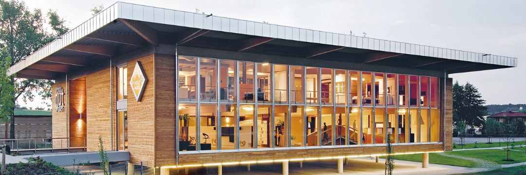 Sonnleitner Holzhausbau Kundenzentrum