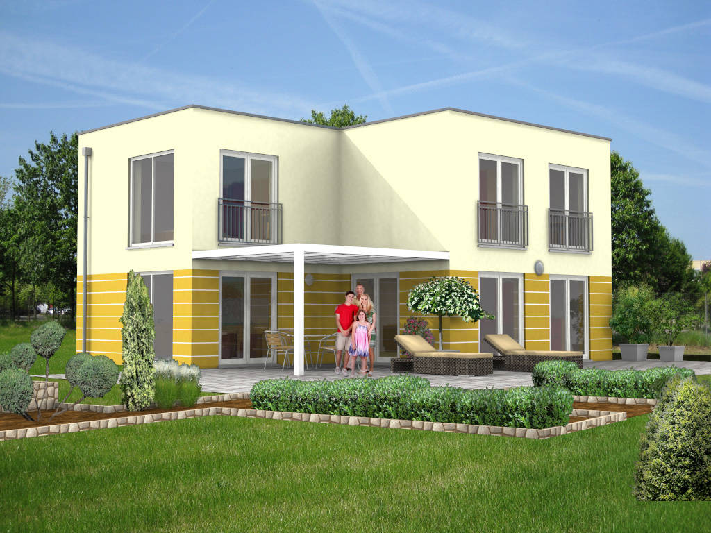 Villa flachdach 126qm ihb institut für hausbau bauberatung