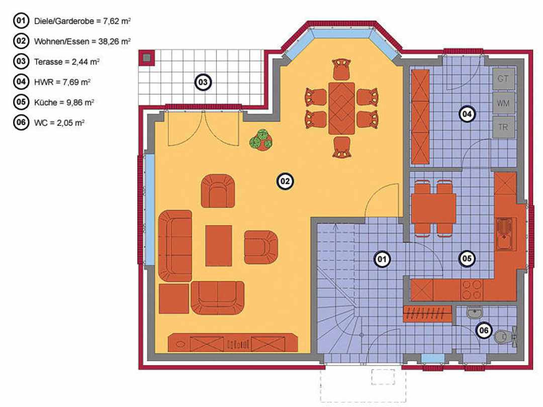 Haus Kruppelwalmdach 131 Von Baerwolff Bauregie