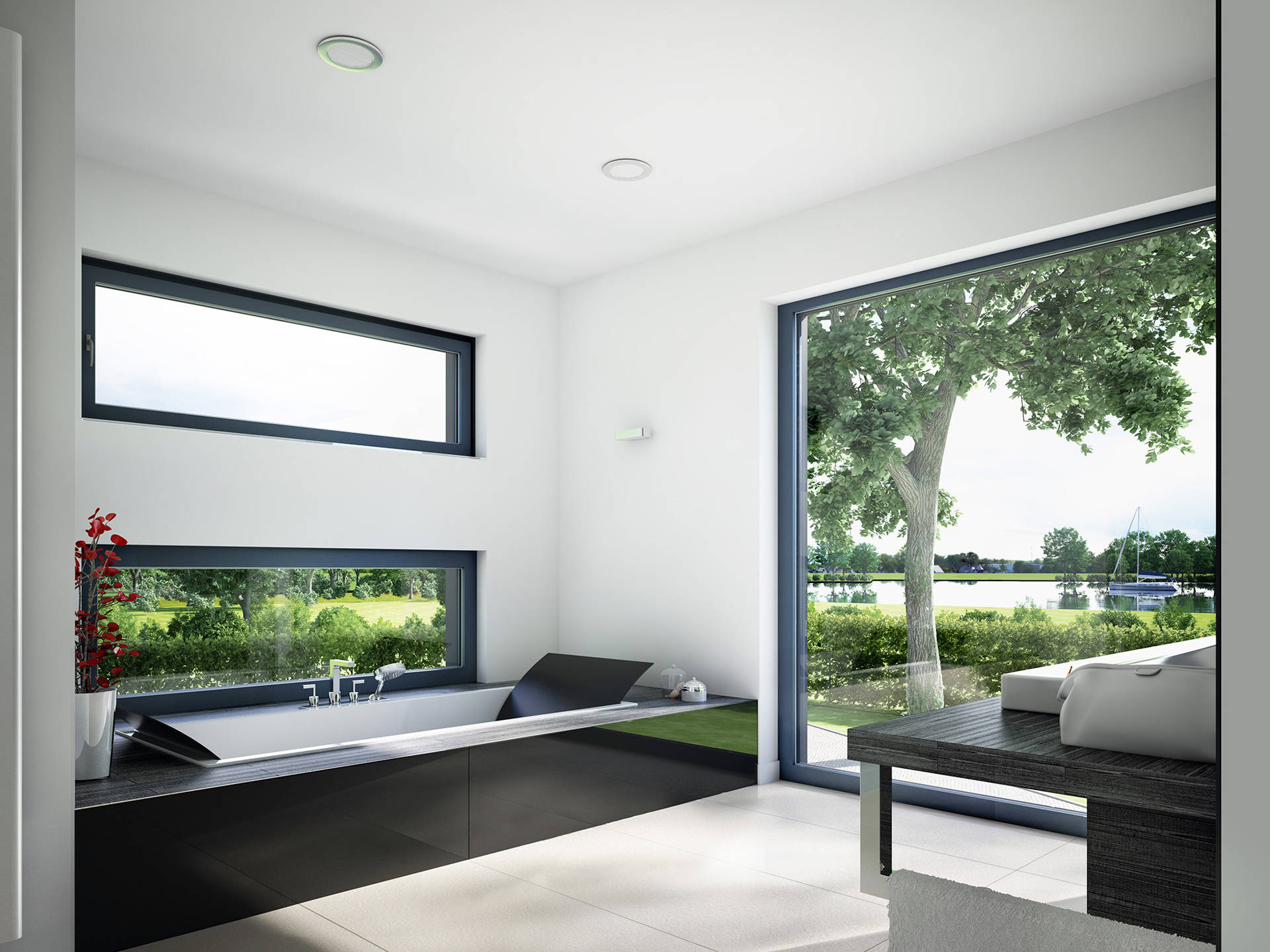 Concept m wuppertal ambiente v2 architektenhaus bien zenker Schlafzimmer concept