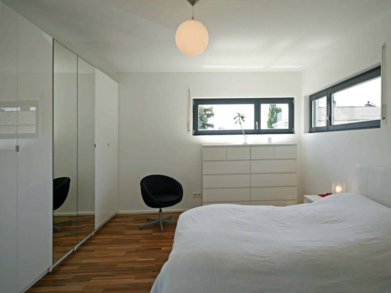 Bauhaus Rauch - Fertighaus WEISS | Musterhaus.net