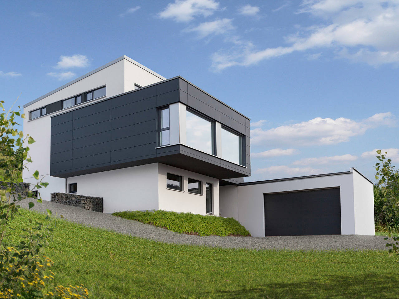 Bauhaustyp 1 Zimmermann Haus Musterhaus net