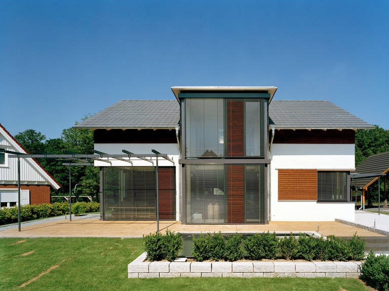 Aussenansicht 4 von Haus Design 168 von frammelsberger Holzhaus  