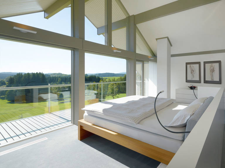 Ruheräumen & Badezimmer im Obergeschoss HUF Haus ART 5 Projektbeispiel 2