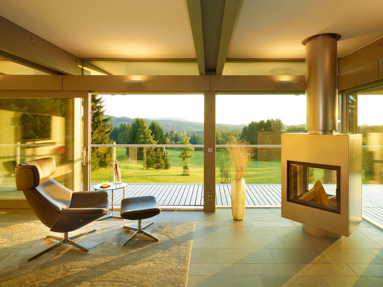 Hier wird Gemütlichkeit groß geschrieben! HUF Haus ART 5 Projektbeispiel 2