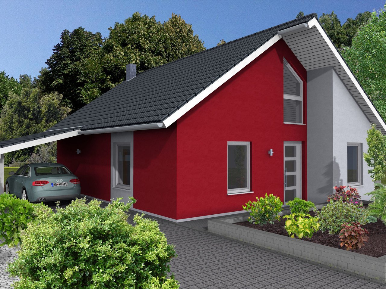 Bungalow A 69 - Ytong Bausatzhaus