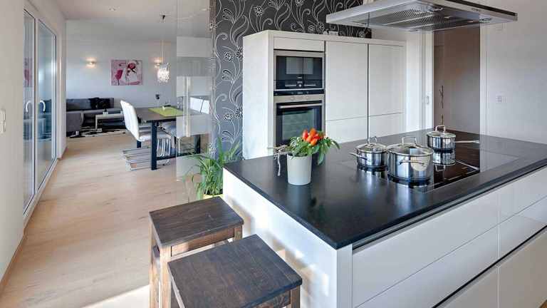 Abtrennbare Küche im Kundenhaus Felderer 