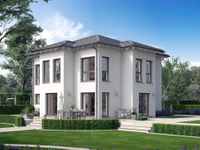 Stadtvilla Solitaire-E-145-E7 des Stadtvilla-Anbieter SCHWABENHAUS