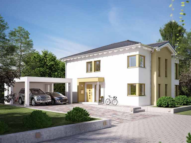 Zweifamilienhaus SOLUTION 204 V7 L - Living Haus