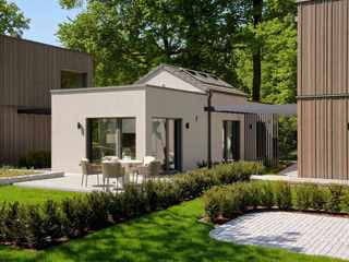 Option mit Satteldach offen bis First Option mit Satteldach offen bis First