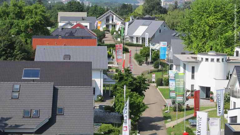 Leerer Musterhauspark Fellbach Leerer Musterhauspark Fellbach