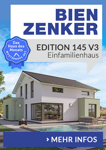 Einfamilienhaus EDITION 145 V3 von BIEN ZENKER - Haus des Monats Mai