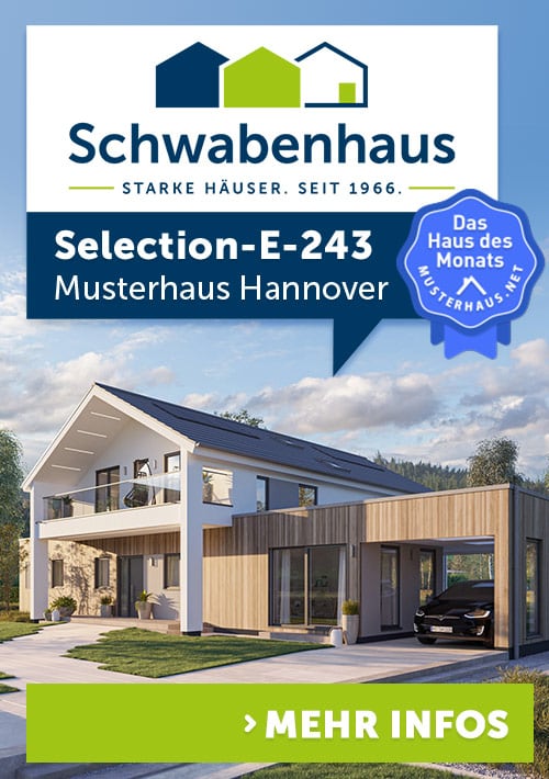 Selection-E-243 / Musterhaus Hannover von Schwabenhaus - Haus des Monats September