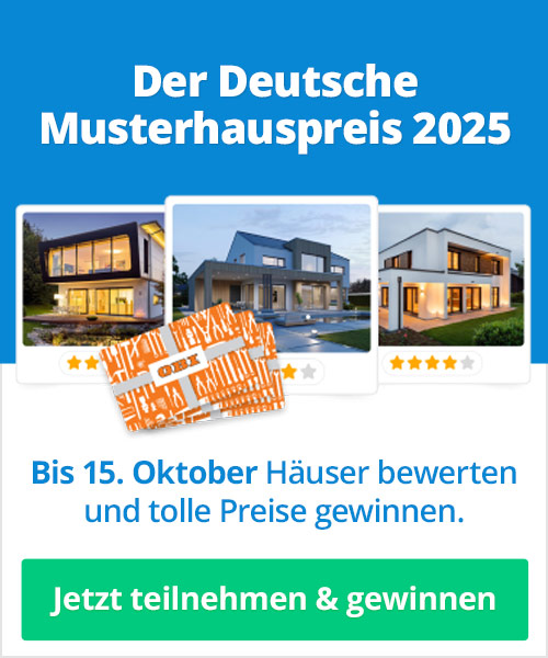 Deutscher Musterhauspreis 2025 - Musterhaus.net